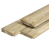 Overhangend rabat Midden-Europees grenen 1,8x14,5x500 cm Tuindeco - Tuindeco