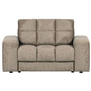 WOOOD Second Date Loveseat - Structure Velvet - Wheatfield