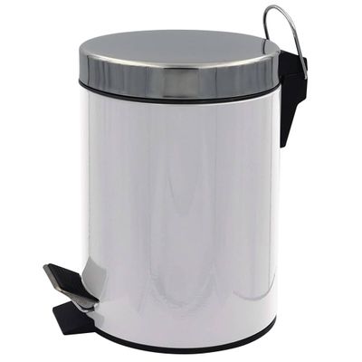 RIDDER Prullenbak Timon 5 L wit RIDDER Prullenbak Timon 5 L wit