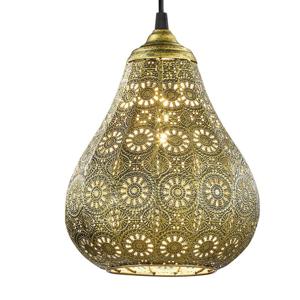 Trio Antieke hanglamp Jasmin antiek messing 303700104