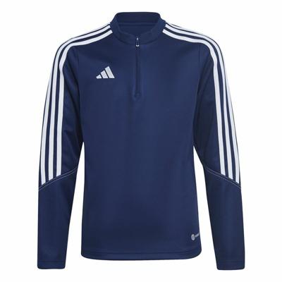 Kindersweater zonder Capuchon Adidas Tiro 23 Blauw - Maat: 15-16 Jaar