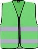 Korntex KX217 Hi-Vis Safety Vest Cologne With Front Zipper - Neon Green - S - thumbnail