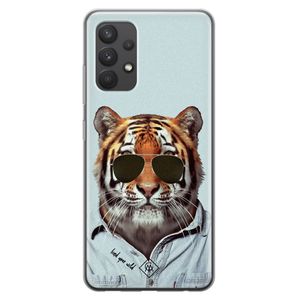 Samsung Galaxy A32 4G siliconen hoesje - Tijger wild