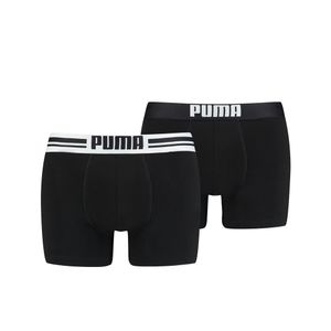 Puma Boxershorts Placed Logo 2-pack Zwart-S