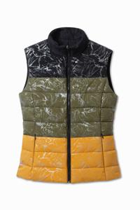 Omkeerbare bodywarmer - YELLOW - 36