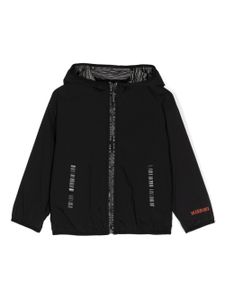 Missoni Kids veste à logo brodé - Noir