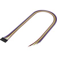 TRU COMPONENTS 1244006 Afgemonteerde kabel Totaal aantal polen: 10 Rastermaat: 2.54 mm 1 stuk(s)