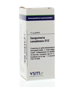 VSM Sanguinaria canadensis D12 (10 gr)