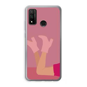 Pink boots: Huawei P Smart (2020) Transparant Hoesje