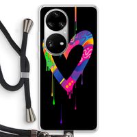 Melts My Heart: Huawei P50 Pro Transparant Hoesje met koord