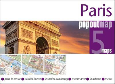 Stadsplattegrond Popout Map Paris - Parijs | Compass Maps