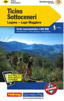 Wandelkaart 29 Tessin - Sottoceneri - Lugano - Lago Maggiore | Kümmerly & Frey Wandelkaart 29 Tessin - Sottoceneri - Lugano - Lago Maggiore | Kümmerly & Frey