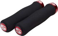 SRAM grips contour foam black red clamp