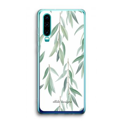 Branch up your life: Huawei P30 Transparant Hoesje