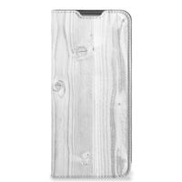 OPPO A96 | A76 Book Wallet Case White Wood