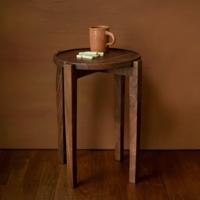 Dutchbone Bijzettafel 'Shane' Acaciahout, 40cm