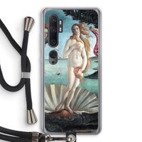 Birth Of Venus: Xiaomi Mi Note 10 Pro Transparant Hoesje met koord