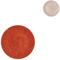 Daan Kromhout Decoratiebord melamine shine oranje/goudkleurig 18 cm 2 assorti | 36 stuks