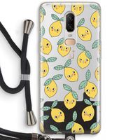 Citroenen: OnePlus 6 Transparant Hoesje met koord Citroenen: OnePlus 6 Transparant Hoesje met koord