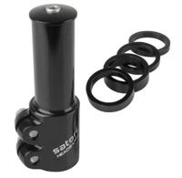 Satori Hoogte Adapter Heads Up 4 28,6 / 117 / 28,6 mm Zwart
