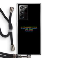 Retro: Samsung Galaxy Note 20 Ultra / Note 20 Ultra 5G Transparant Hoesje met koord Retro: Samsung Galaxy Note 20 Ultra / Note 20 Ultra 5G Transparant Hoesje met koord