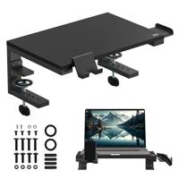 Laptop- / monitorstandaard Ergo Office, max. belasting 20 kg, voor diag. 13-32", zwart, ER-303 B