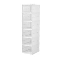 Schoenenrek Fulmo Wit Hard plastic 25,5 X 34,5 X 105 CM