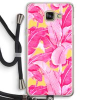 Pink Banana: Samsung Galaxy A5 (2016) Transparant Hoesje met koord
