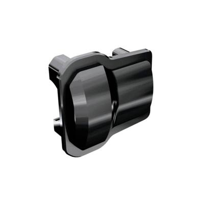 Traxxas TRX-9738-BLKCR Differentieelafdekking zwart-chroom TRX-4M