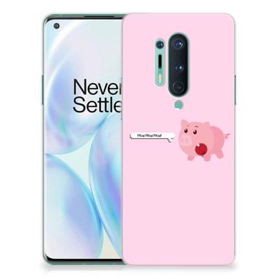 OnePlus 8 Pro Telefoonhoesje met Naam Pig Mud OnePlus 8 Pro Telefoonhoesje met Naam Pig Mud