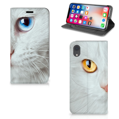 Apple iPhone Xr | Hoesje maken | Witte Kat