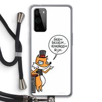 Geen Gezeik: OnePlus 9 Pro Transparant Hoesje met koord