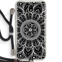 Roses Are Red: Samsung Galaxy J7 (2017) Transparant Hoesje met koord