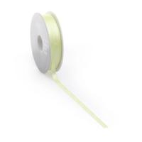 Satijnlint PREMIUM Double face 10mm x 25 meter anis