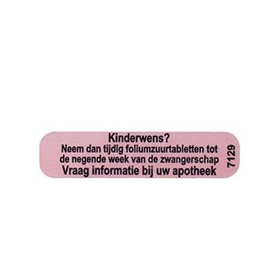 Sticker kinderwens