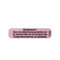 Sticker kinderwens