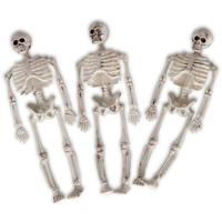 Halloween Decoraties My Other Me 20 x 8 x 8 cm Skelet Wit 20cm