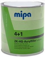 Mipa vulmiddel voor grondverf "4+1 acrylfiller hs " 4+1 acrylic filter hs 3l black