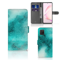 Hoesje Samsung Note 10 Lite Painting Blue - thumbnail