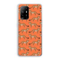 Cheetah: Oppo A95 5G Transparant Hoesje