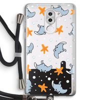 Manta: Honor 6X Transparant Hoesje met koord