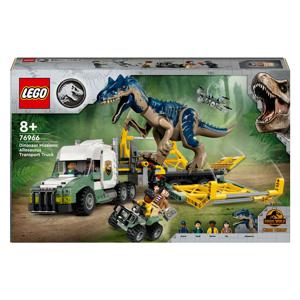 LEGO jurassic world 76966 dinosaurusmissies: allosaurus transporttruck