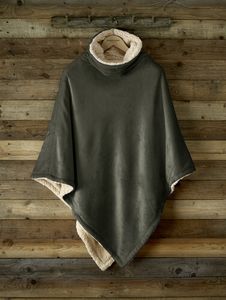 De Witte Lietaer De Witte Lietaer Ganges Teddy Poncho khaki