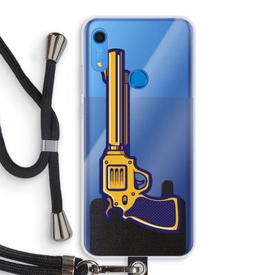 Pew Pew Pew: Huawei Y6s Transparant Hoesje met koord