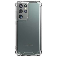 Anti-shock Back Cover Galaxy S21 Ultra TPU Siliconen Transparant - thumbnail