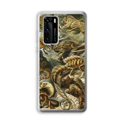 Haeckel Lacertilia: Huawei P40 Transparant Hoesje