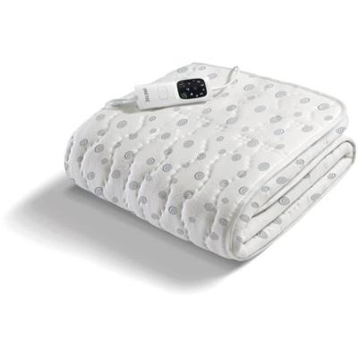 Verwarmde matrastopper - Imetec - 1 Plaats Adapto, 150x80cm - 6 Temperaturen - 100% Katoen Snelle verwarming - Constante temperatuur