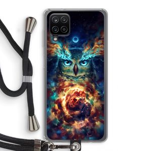 Aurowla: Samsung Galaxy A12 Transparant Hoesje met koord