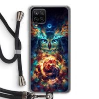 Aurowla: Samsung Galaxy A12 Transparant Hoesje met koord