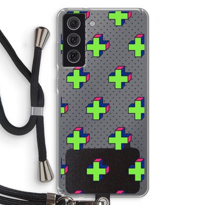 8-bit N°10: Samsung Galaxy S21 FE Transparant Hoesje met koord